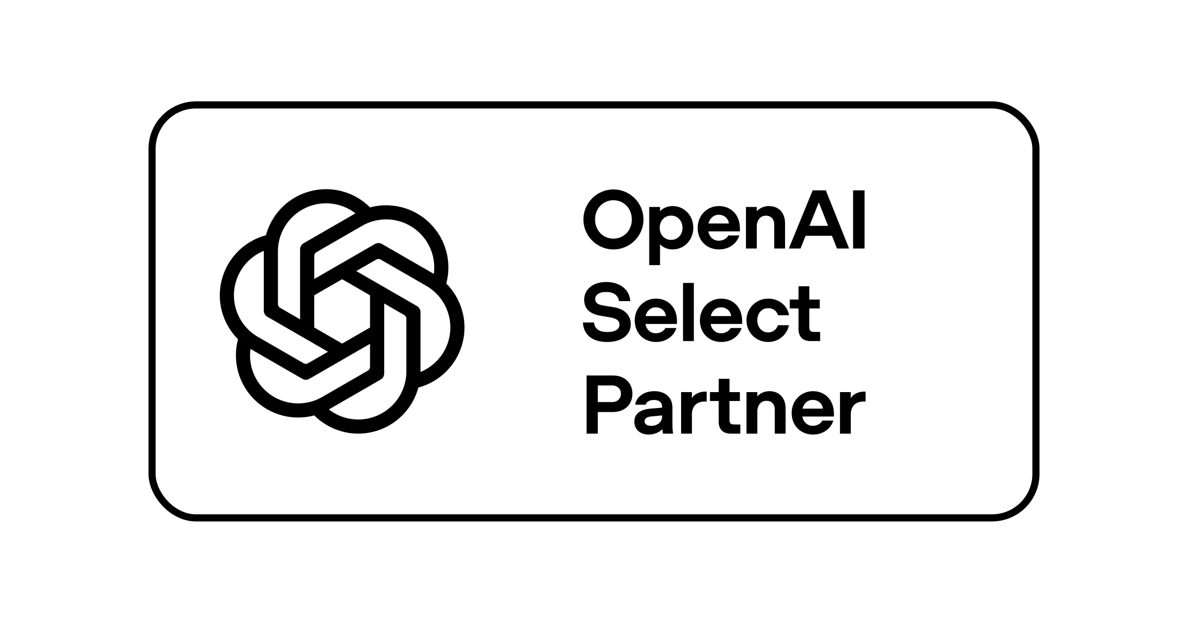 OpenAI Select Partner badge